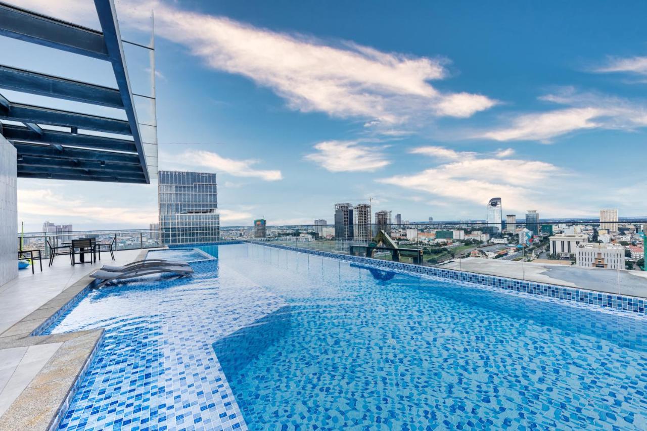 Luxcity Hotel & Apartment Phnom Penh Eksteriør bilde