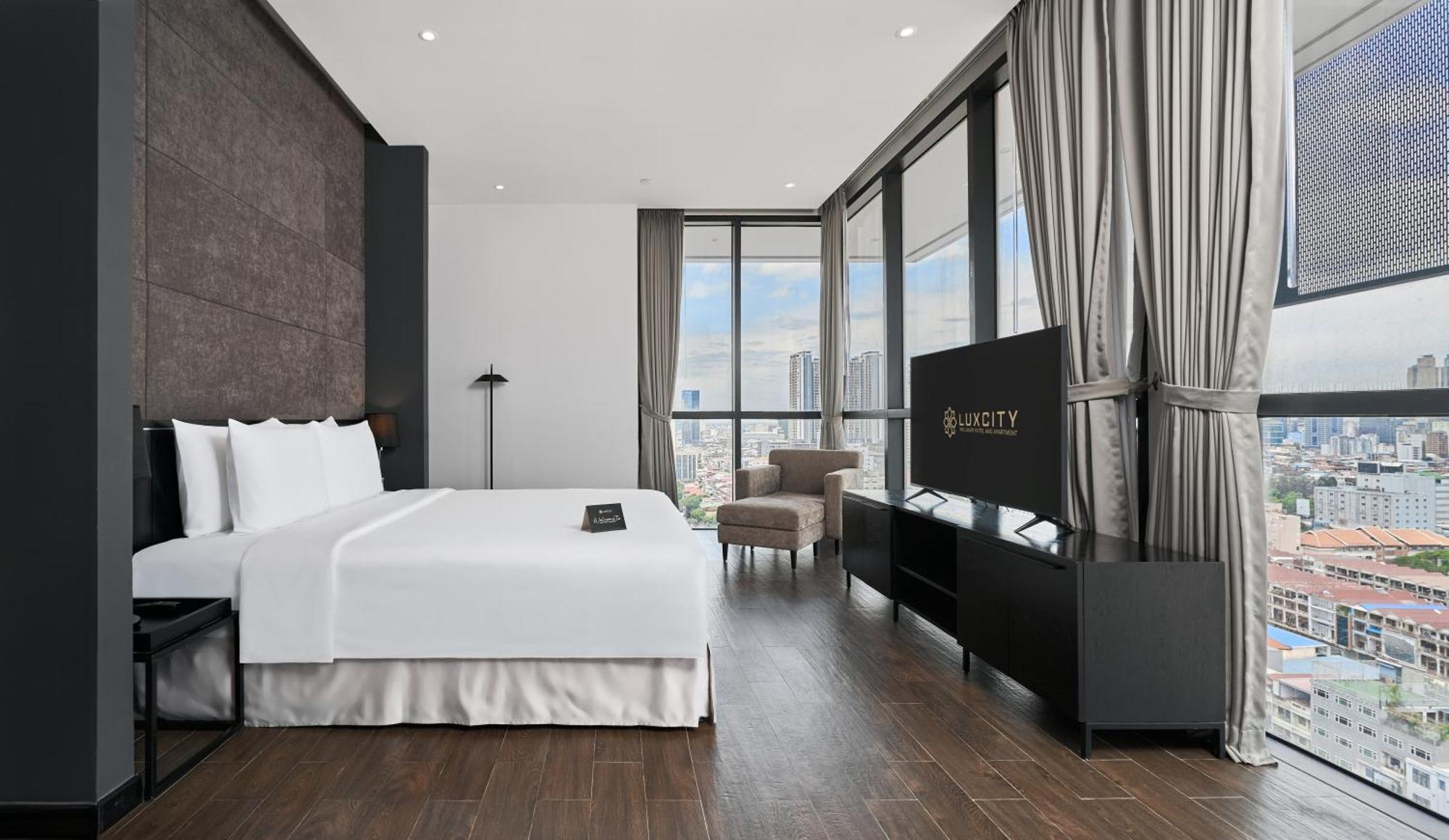 Luxcity Hotel & Apartment Phnom Penh Eksteriør bilde