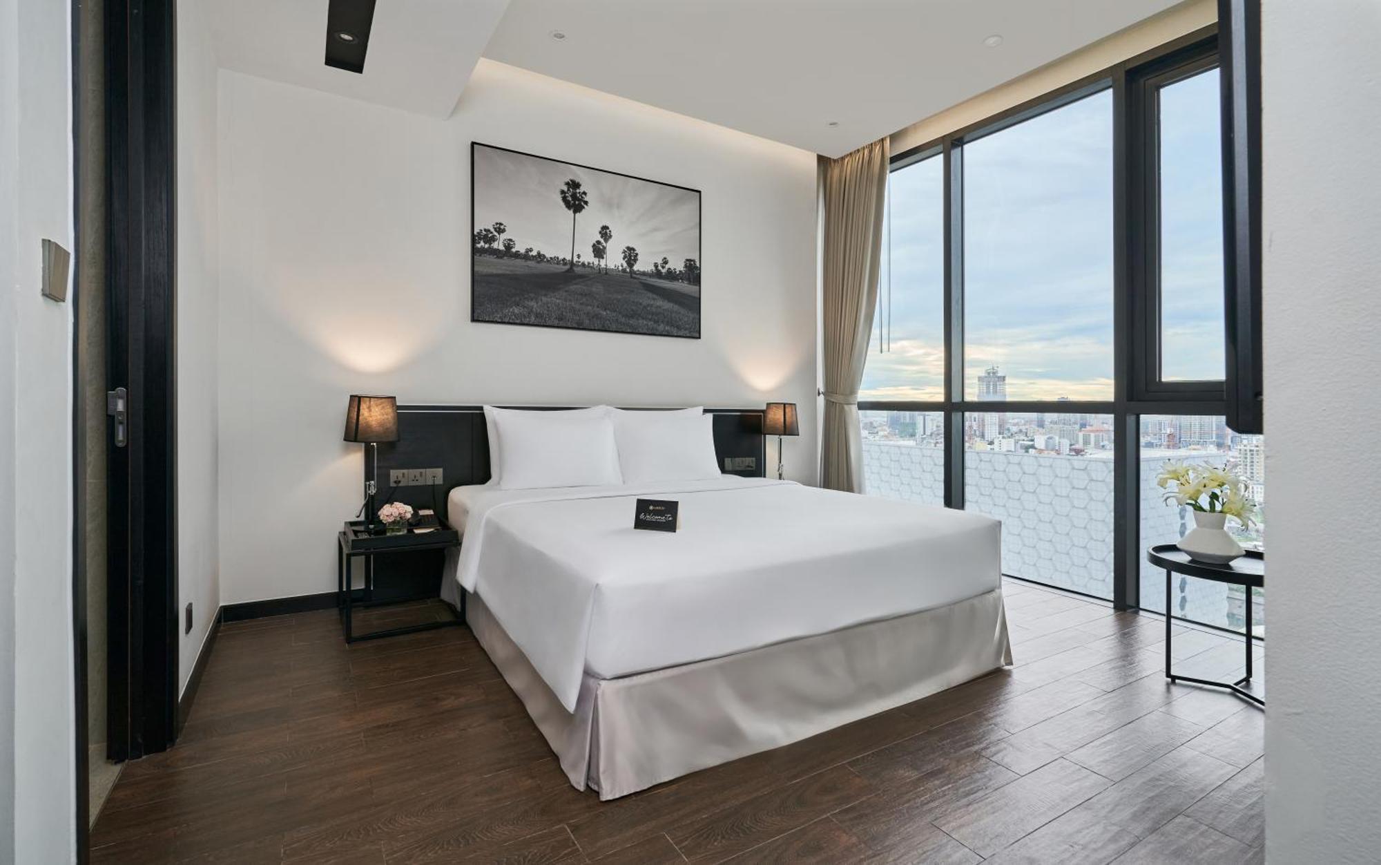 Luxcity Hotel & Apartment Phnom Penh Eksteriør bilde