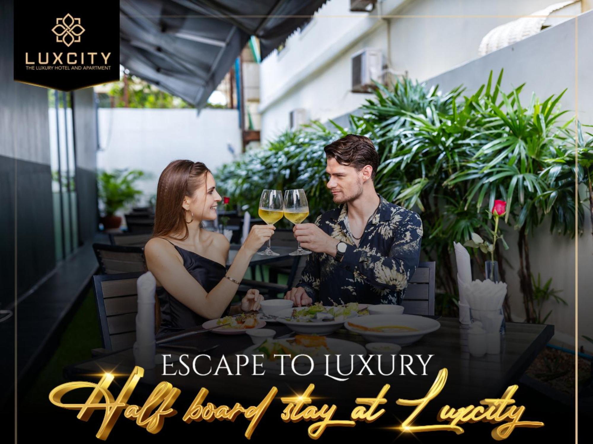 Luxcity Hotel & Apartment Phnom Penh Eksteriør bilde